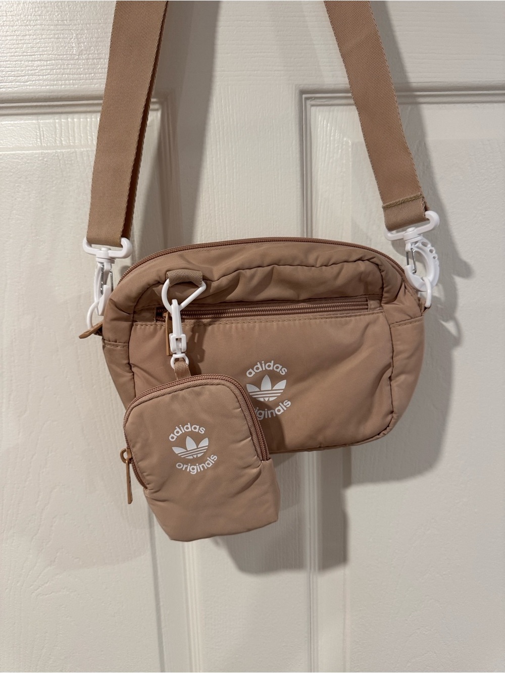 adidas Originals Tan Belt Bag with Removable Pouch